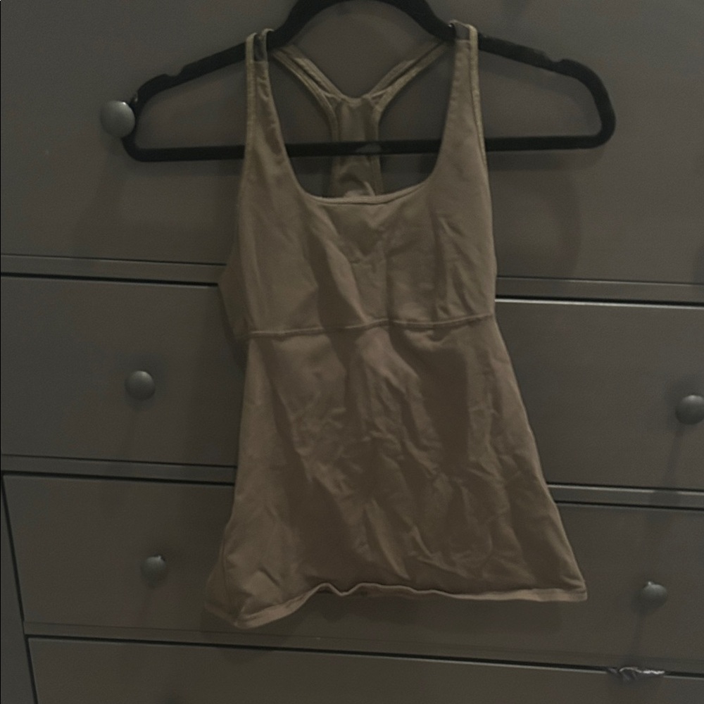 Lululemon Dark Green Tank Top